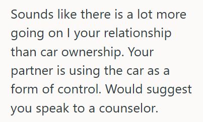 Gift 3 Woman Is Gifted A Car By Her Fiancé Of Nine Years, But When He Later Demands Back Pay And Uses It As Leverage, She Refuses To Keep Covering The Costs