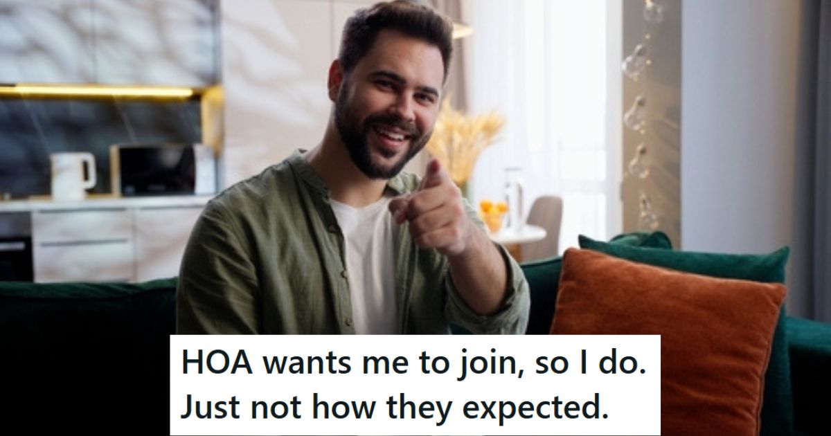 Man laughing and pointing