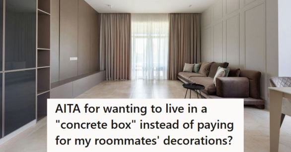 Nice apartment but it's bare of any type of home decor