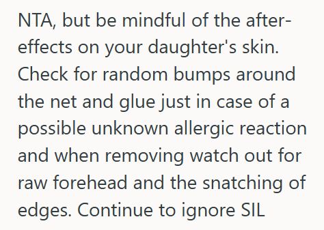 IDC 1 Mom Supported Her Daughter’s Choice Of A Back To School Wig Hairstyle, But Then Her Sister In Law Criticized Her On Instagram And Involved Her Husband