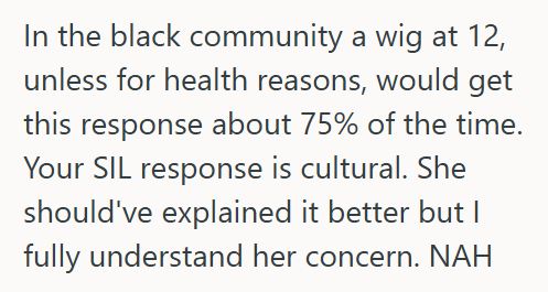 IDC Mom Supported Her Daughter’s Choice Of A Back To School Wig Hairstyle, But Then Her Sister In Law Criticized Her On Instagram And Involved Her Husband