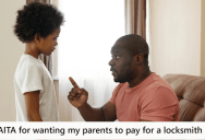 Nephew Mistakenly Locked His Uncle’s Bedroom Door, So The Uncle Got Really Mad And Asked His Dad To Pay For The Locksmith