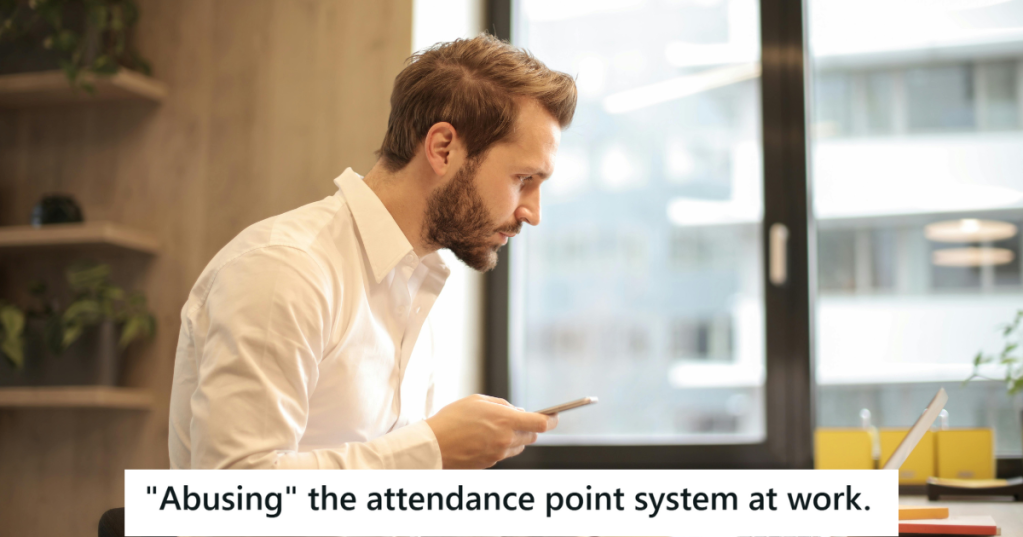 Man in white shirt in his office