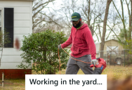 Waste Collection Workers Claim Homeowner’s Yard Waste Pile Exceeds The Size Limits, So He Makes The Pile Even Bigger