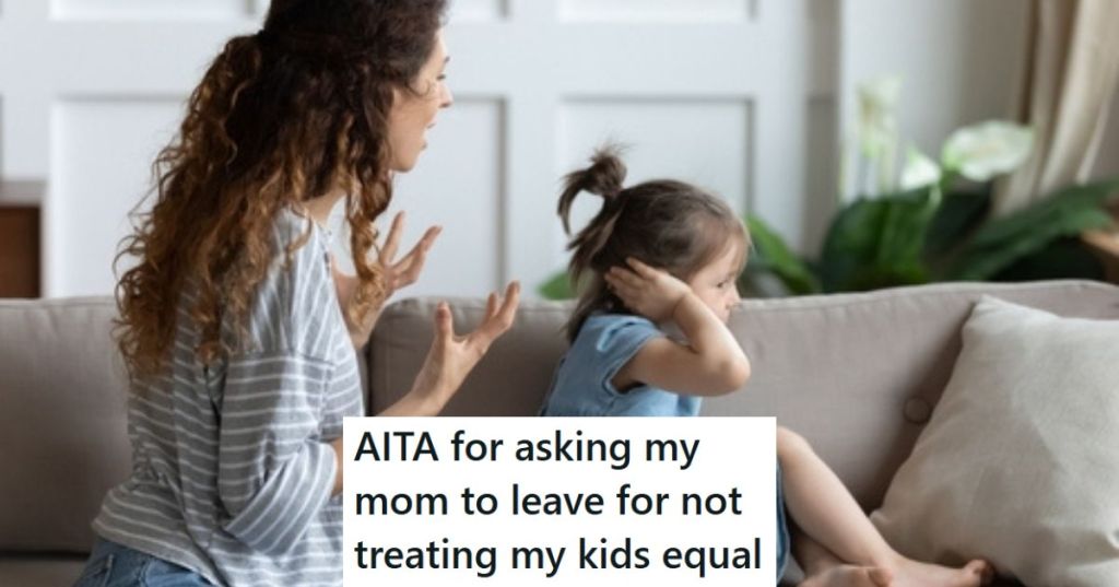 Grandma frustrated with granddaughter