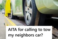 Kind Man Let A Neighbor Use His Extra Parking Spot, But When Another Neighbor Stole The One He Uses, He Had His Car Towed To Send A Clear Message