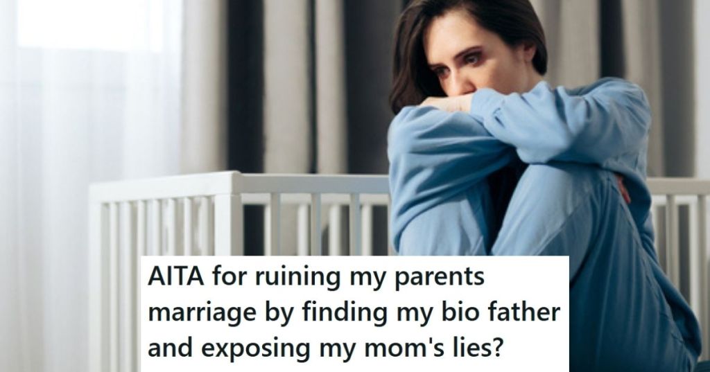 Sad mom alone