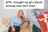 Girlfriend Hinted That She Wanted A Dyson Airwrap, But When He Asked A Female Coworker Which One To Get, She Felt That Her Privacy Was Violated