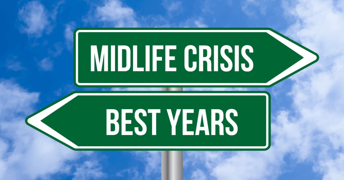 Midlife crisis sign