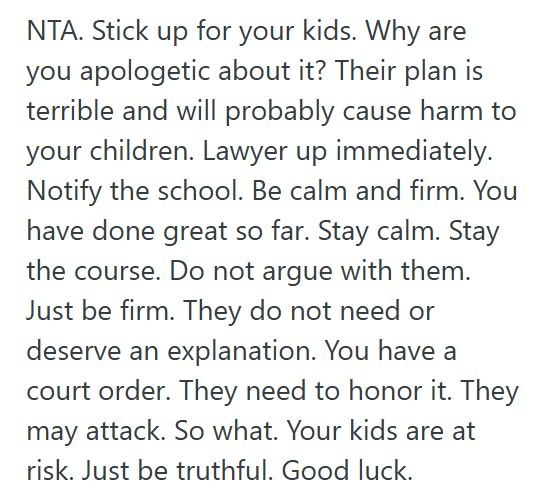 Not Moving 3 Parent Refuses To Support Ex’s Plan To Move Towns With Their Children, And Now She Wants To Consult A Lawyer