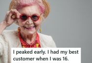 He Delivered Some Chairs To An Elderly Lady, And She Tipped Him With $20 And Some Candy Even Though Accepting Tips Was Against Policy