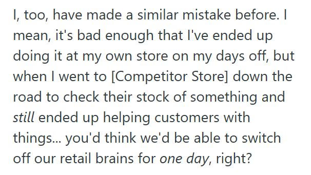 Oops 1 Retail Worker Visits A Competitor On His Day Off, But After Overhearing A Customer Complain About Bad Service, He Accidentally Makes An $800 Sale