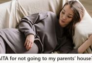 Daughter Skips A Visit To Her Parents’ House Because She And Her Husband Weren’t Feeling Well, But Now Her Mom Is Guilt-Tripping Her And Refusing To Answer Her Messages