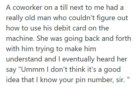 Pay Cash 3 Cashier Was Left Speechless After A Customer Asked How To Pay Without A Card, So She Had To Explain To Him That Cash Goes To The Cashier