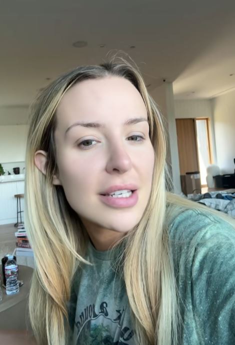Tana Mongeau talking about weight loss