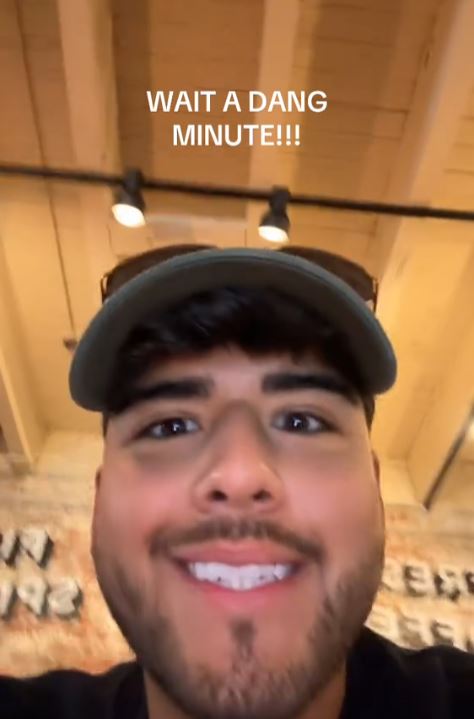 Man smiling at camera