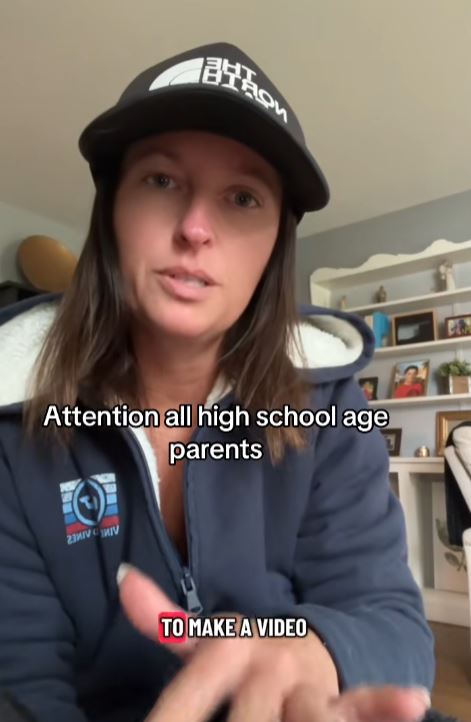 Mom talking about draft