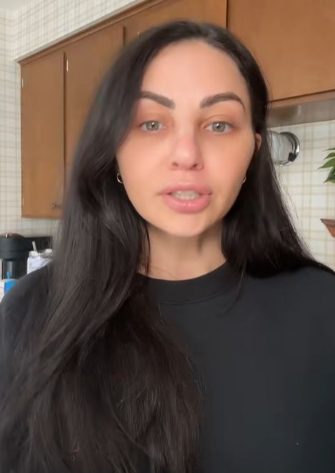 Woman talking about whole foods