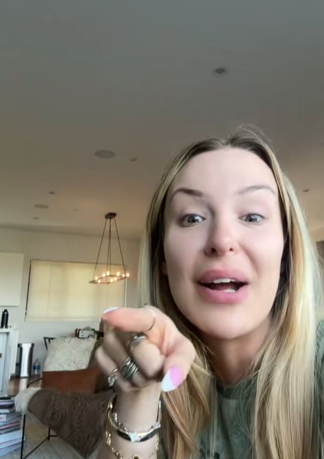 Tana Mongeau talking about weight loss