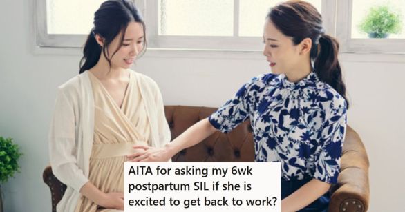 Pregnant woman with friend