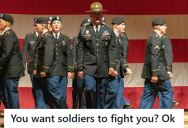 Sergeant Tried To Intimidate Recruits By Daring Them To Fight Him, But When A Giant Ex-Coal Miner Stepped Forward, He Was Forced To Back Down In Embarrassment