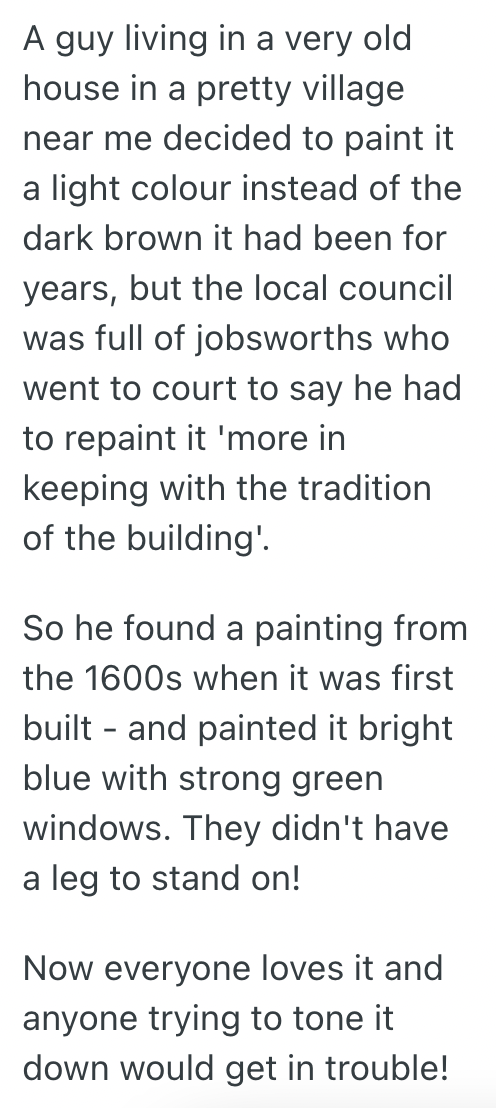Screen Shot 2025 09 18 at 10.34.51 AM HOA Representative Was Determined To Get Them, So They Chose The Most Obnoxious Exterior Paint Color Allowed