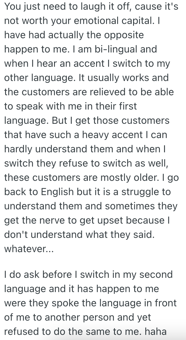 Screen Shot 2025 09 22 at 11.35.45 AM Callers Complain That There Are No Spanish Speaking Associates Available, But They Converse In Perfect English The Entire Time