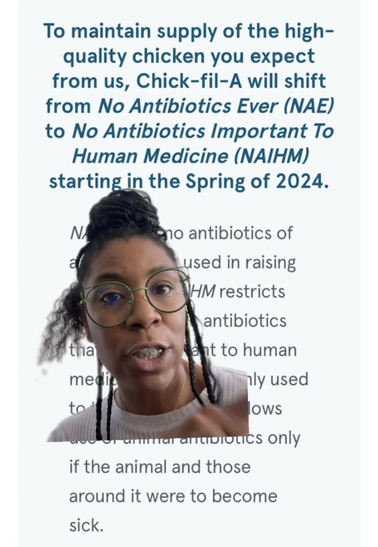 woman talking to tiktokkers