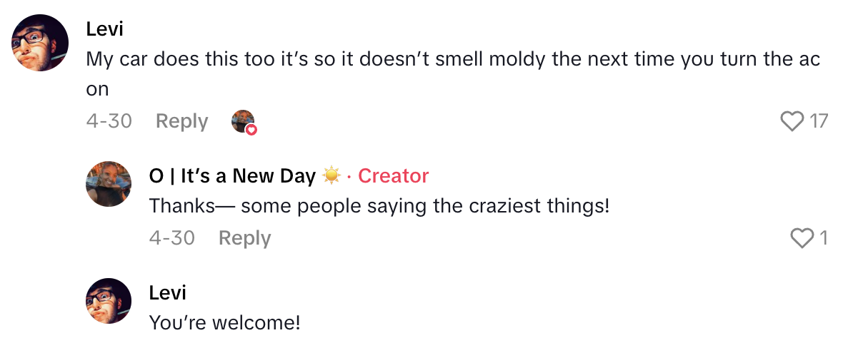 Screenshot 2025 09 01 at 11.37.19 AM A Drivers Air Conditioning Turns On In Her Kia After She Turns Her Car Off