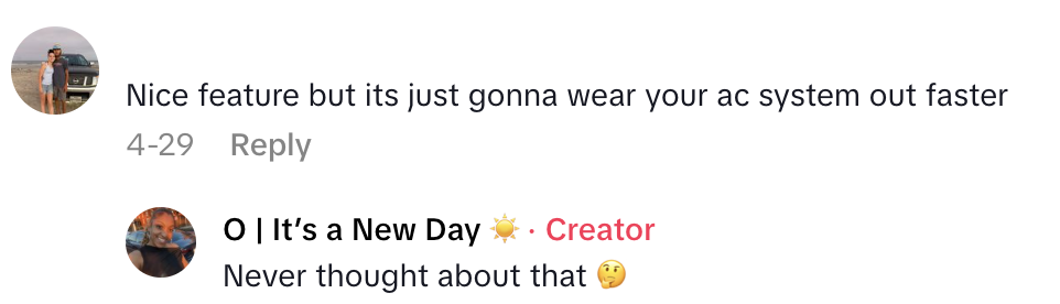 Screenshot 2025 09 01 at 11.38.13 AM A Drivers Air Conditioning Turns On In Her Kia After She Turns Her Car Off