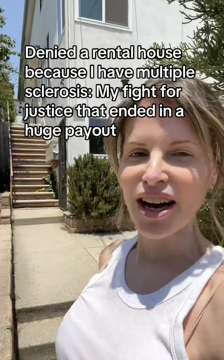 woman talking to tiktokkers