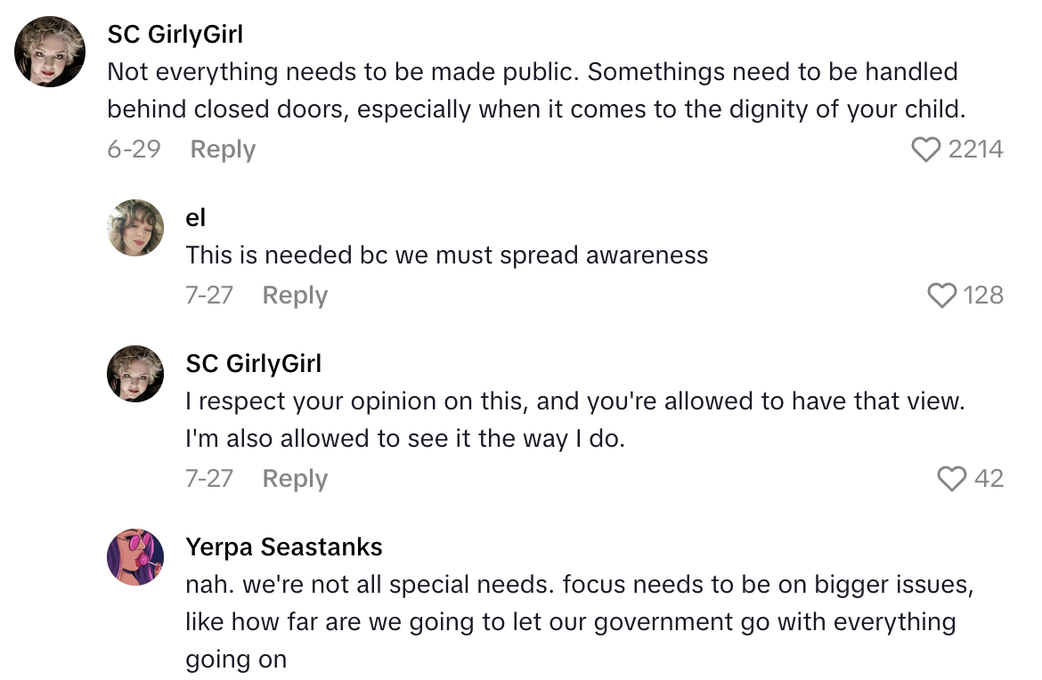 Screenshot 2025 09 01 at 2.31.24 PM A Mom Called Out American Airlines For Making Her Special Needs Daughter Crawl Off A Plane