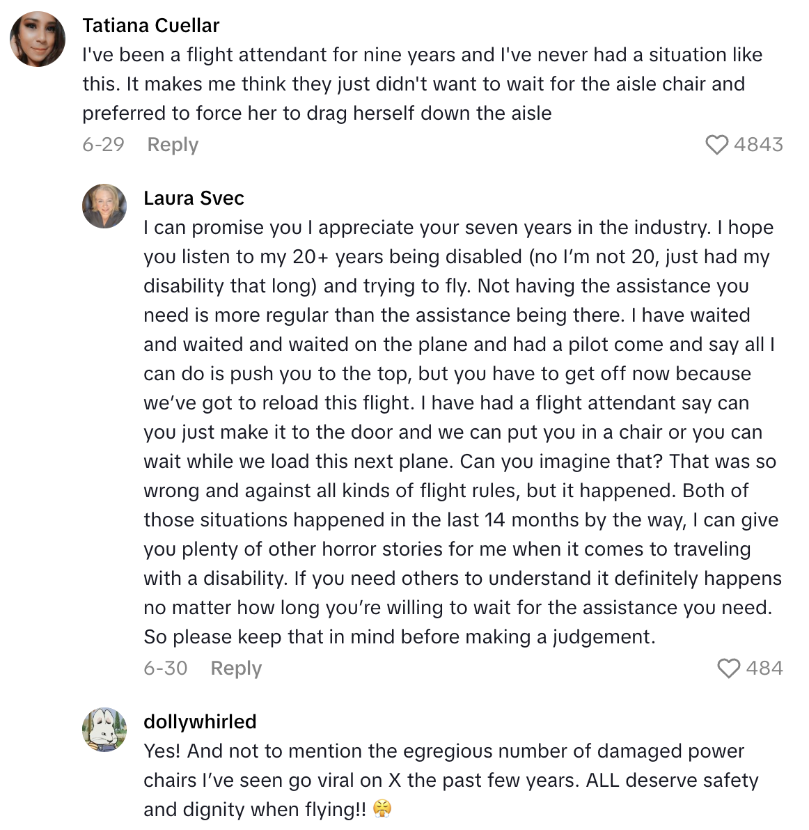 Screenshot 2025 09 01 at 2.32.01 PM A Mom Called Out American Airlines For Making Her Special Needs Daughter Crawl Off A Plane