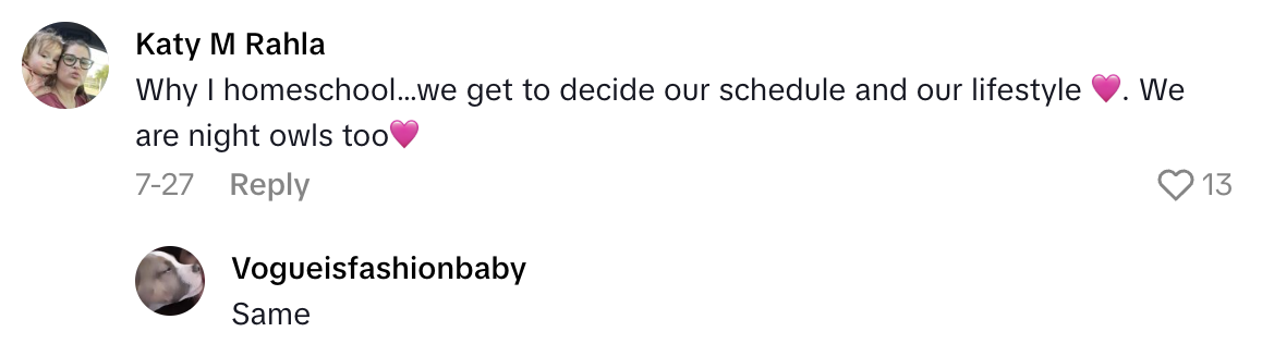 Screenshot 2025 09 01 at 4.39.19 PM A Mom Showed The Nighttime Routine For Her And Her Night Owl Family