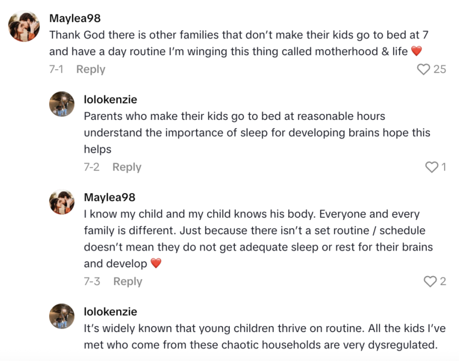 Screenshot 2025 09 01 at 4.42.30 PM A Mom Showed The Nighttime Routine For Her And Her Night Owl Family