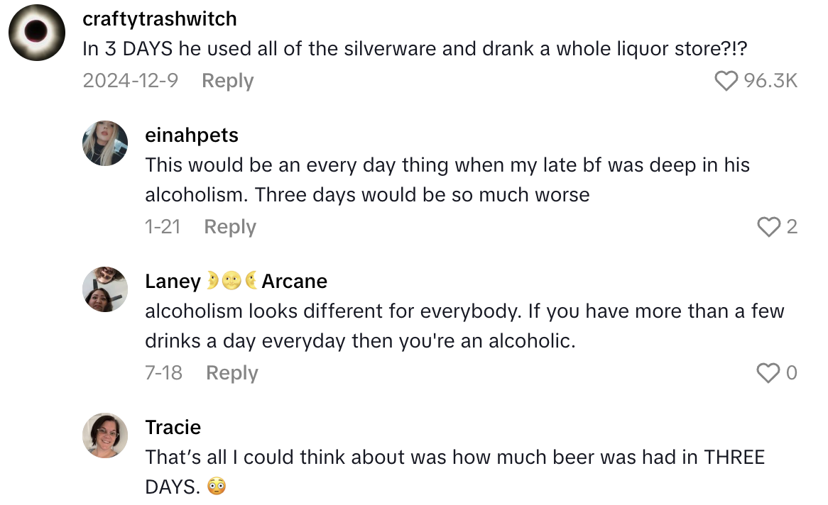 Screenshot 2025 09 01 at 4.48.43 PM She Left Her Dad At Home Alone For Three Days, And Now Shes Showing How Gross Her House Got When She Got Back