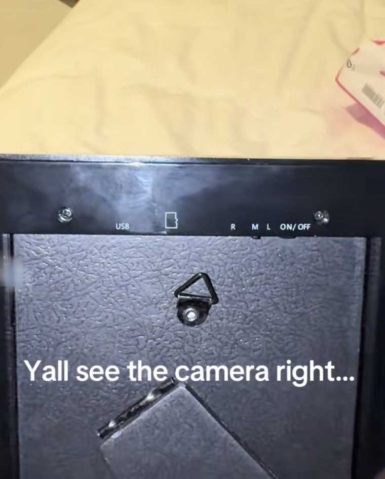 back of a picture frame