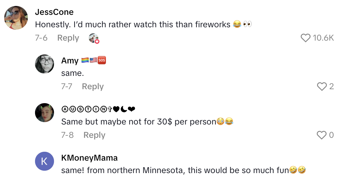 Screenshot 2025 09 01 at 5.03.11 PM Citizens Of Glacier View, Alaska Celebrate July 4 By Launching Cars Off Of A  Cliff