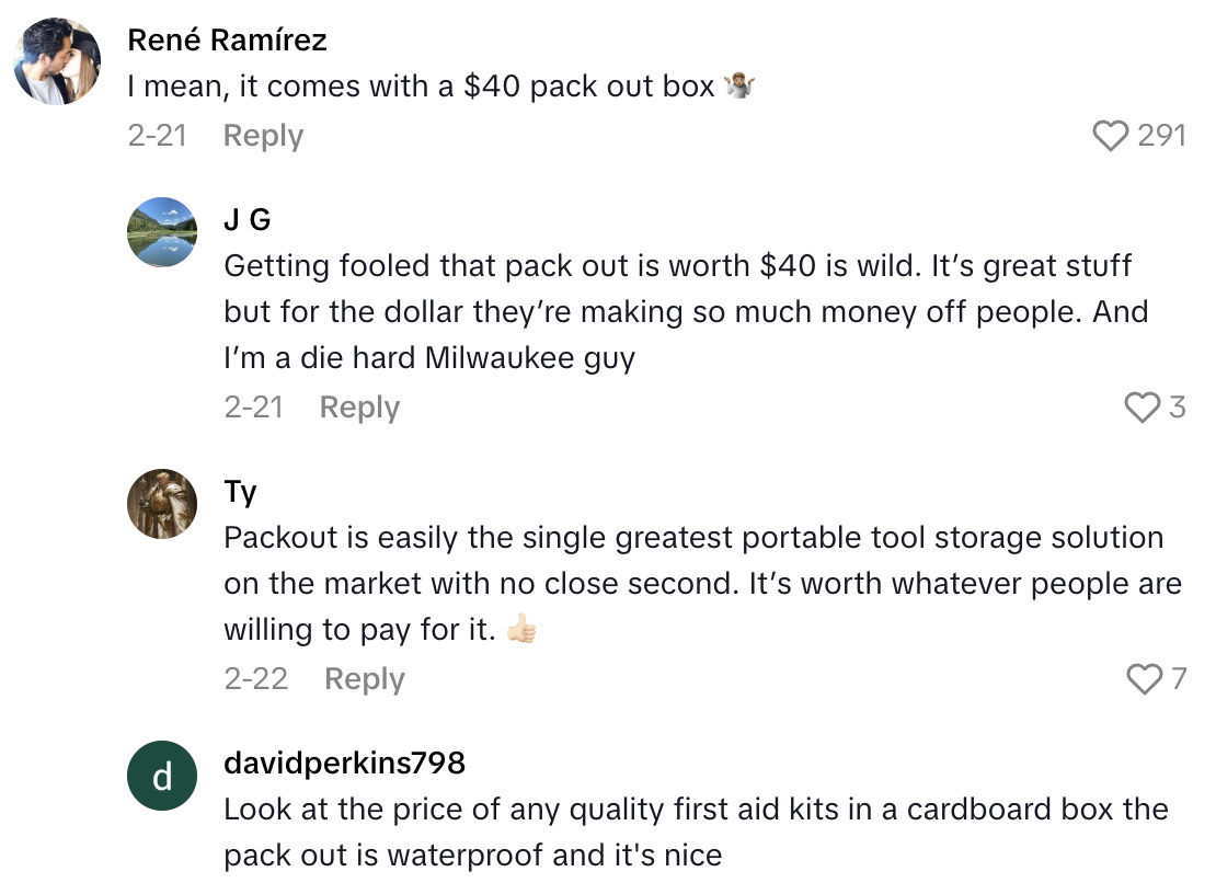 Screenshot 2025 09 01 at 5.33.36 PM A Home Depot Shopper Called Out Milwaukee Brands $79.97 First Aid Kits.   Biggest markups in the game.