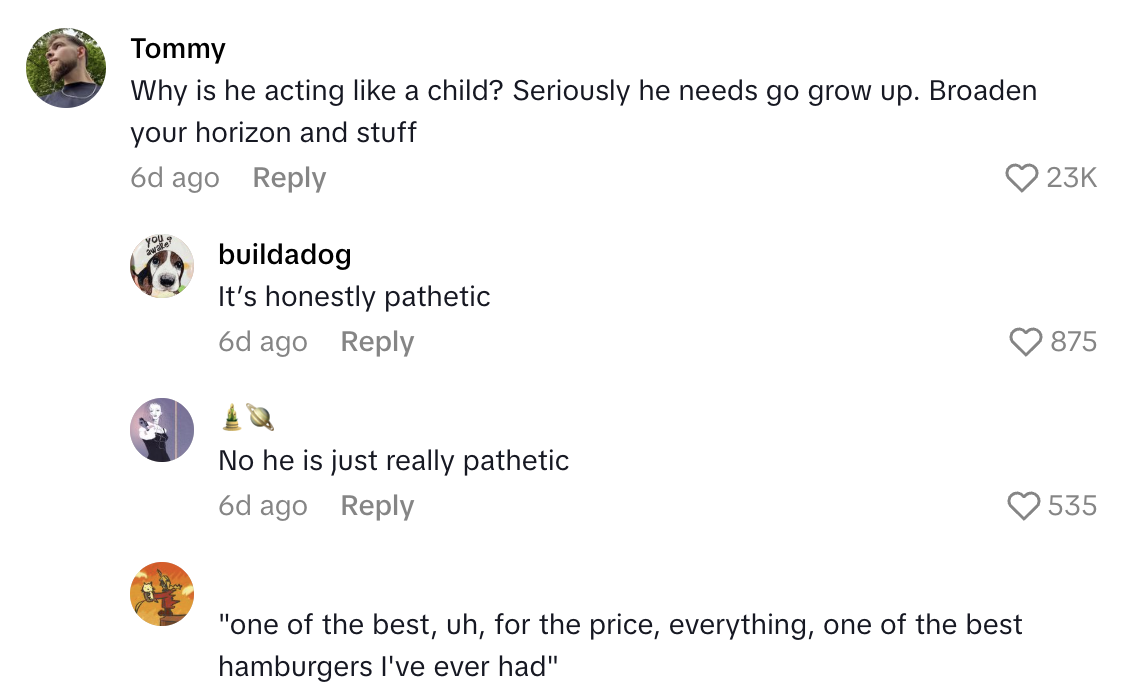 Screenshot 2025 09 01 at 5.52.00 PM In N Out Burger Fan Tricked Her Dad Into Eating A Vegan Burger From The Restaurant