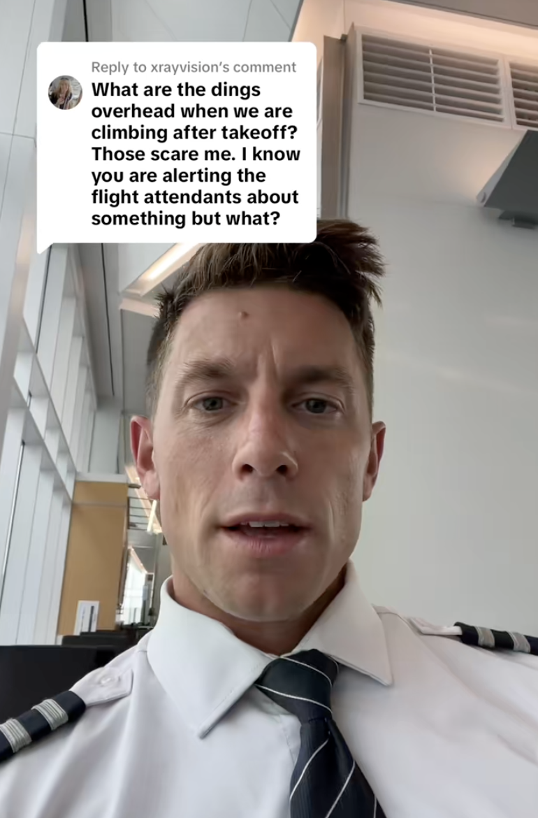 pilot talking to tiktokkers