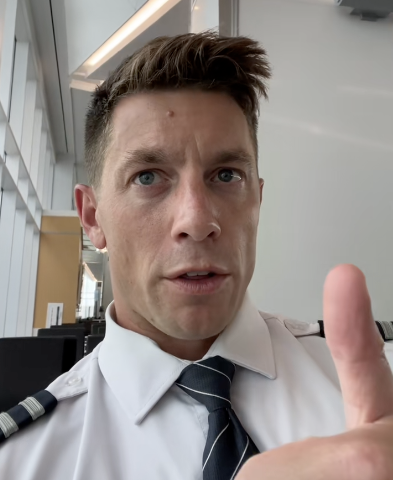 pilot talking about flying