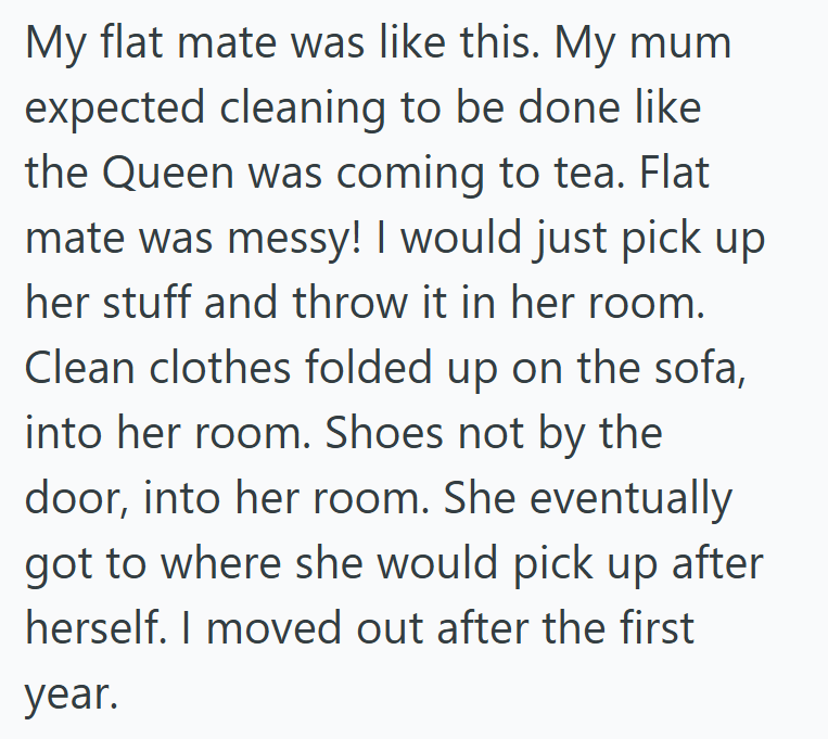 Screenshot 2025 09 02 154651 Her Male Roommates Would Never Clean Their Space And Would Ask Her To Leave Everything The Way It Is, So She Rolled Their Shoes In A Carpet While Cleaning And Didnt Help Them Find It Until They Got Very Late