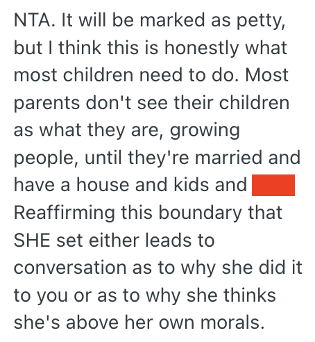 Screenshot 2025 09 02 at 08.53.08 She Was Sick Of Her Mom Treating Her Like A Child When She Came Home For The Holidays, So She Found Somewhere Else To Stay
