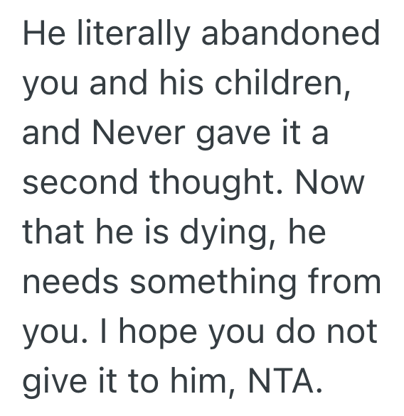 Screenshot 2025 09 02 at 1.21.05 PM Her Ex Turned His Back On Her And Their Children, But After A Terminal Diagnosis He Wants Back In Their Lives