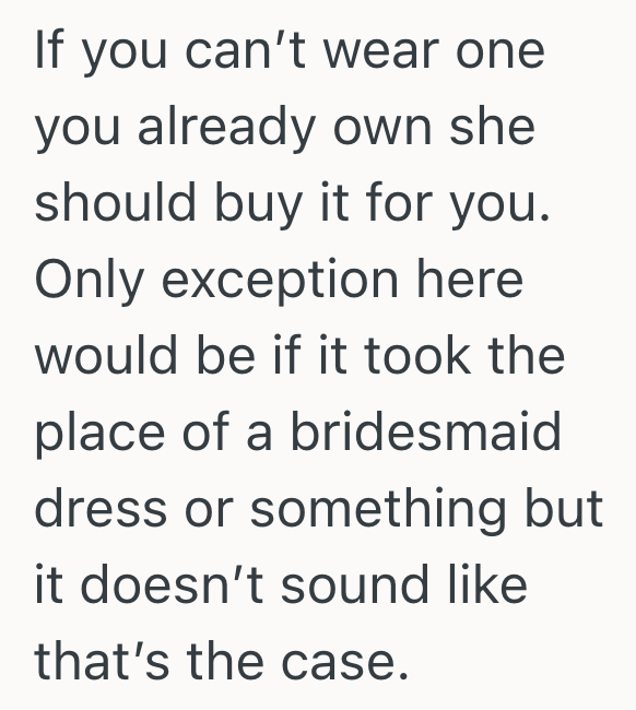 Screenshot 2025 09 02 at 1.57.36 PM Bride And Groom Want The Bridesmaids And Groomsmen To Wear Football Jerseys At The Reception, But One Bridesmaid Doesnt Want To Spend The Money
