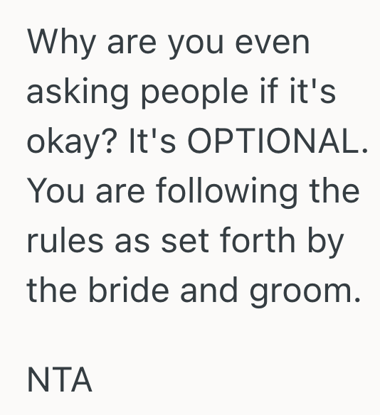Screenshot 2025 09 02 at 1.57.59 PM Bride And Groom Want The Bridesmaids And Groomsmen To Wear Football Jerseys At The Reception, But One Bridesmaid Doesnt Want To Spend The Money