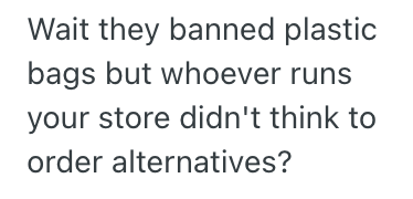 Screenshot 2025 09 02 at 12.50.09 PM Store Ran Out Of Plastic Bags For Customers’ Purchases, So A Man Used An Empty Garbage Bag Instead