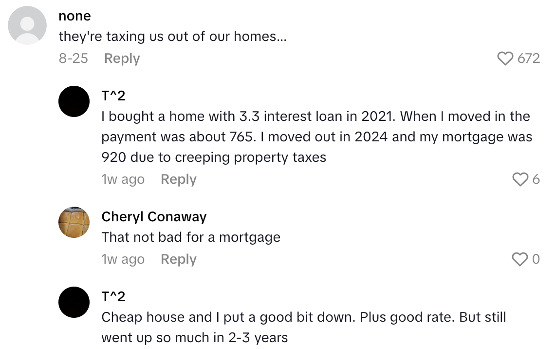 Screenshot 2025 09 02 at 4.09.11 PM A Homeowner Said His Taxes Are Going Much Higher After He Renovated His House.    The price of everything has doubled.