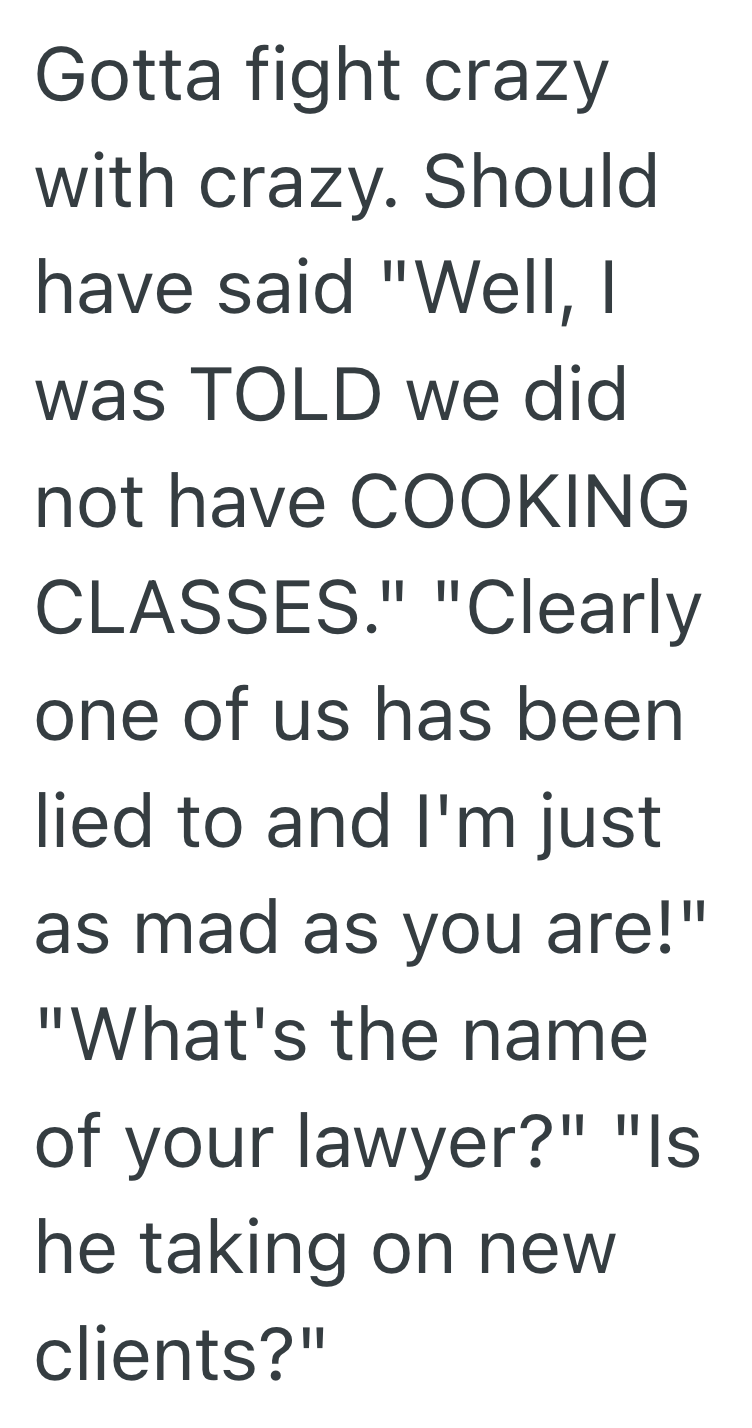 Screenshot 2025 09 02 at 5.08.27 PM Crazy Customer Claimed A Bakery Lied About Cooking Classes, So She Berated A Retail Worker And Threatened To Sue Them All